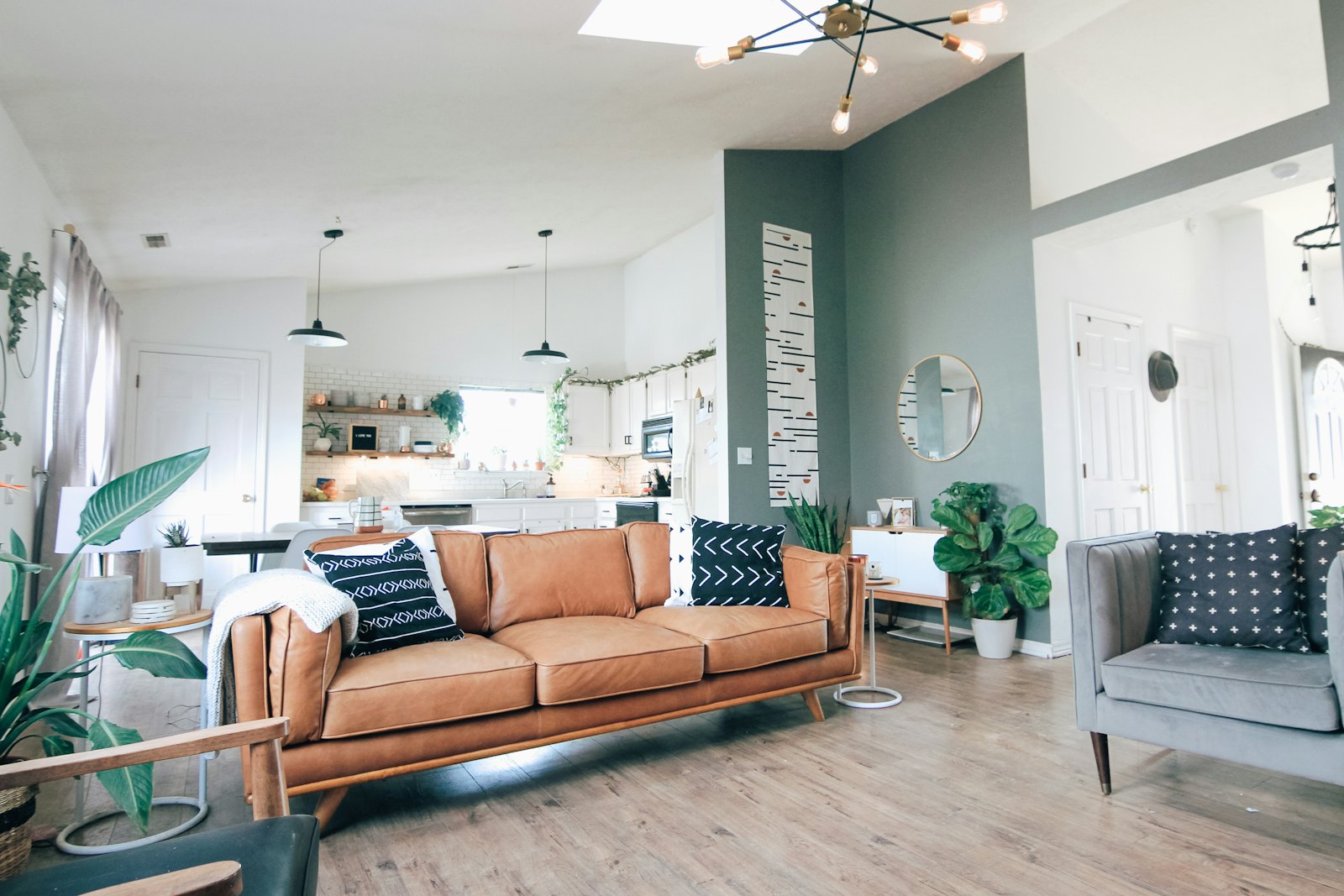Bright living room